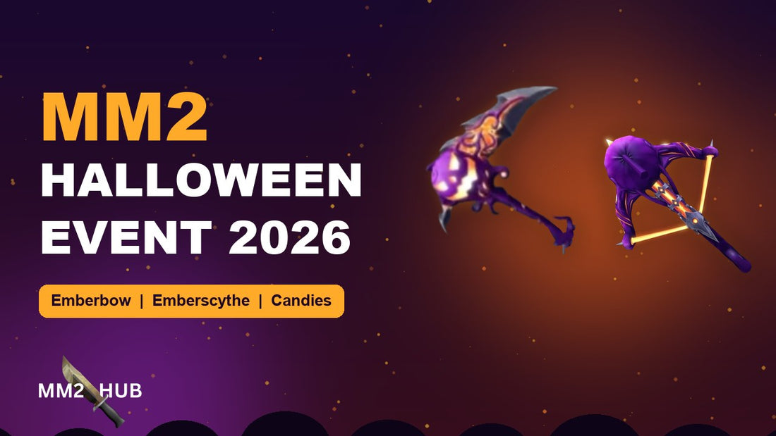 MM2 Halloween Event 2026 Emberbow and Emberscythe